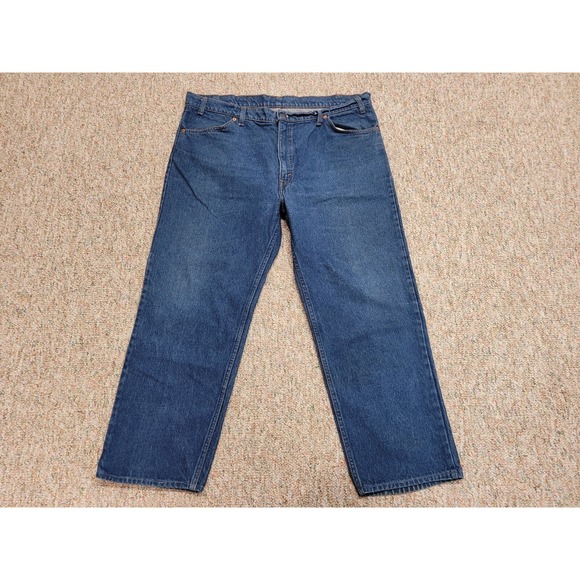 Levi's Other - Vintage Levis 509 Jeans Mens 42x30 Blue Denim Regular Orange Tab 80s Hemmed